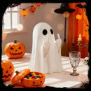 Halloween Ghost Figurine-Spooky & Cute Ghost Statue for Home, Desk, Party Decor | FunnyGhost Halloween Decor Indoor White Chgfs Ghost