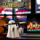Halloween Ghost Figurine-Spooky & Cute Ghost Statue for Home, Desk, Party Decor | FunnyGhost Halloween Decor Indoor White Chgfs Ghost
