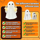 Halloween Ghost Figurine -7.5in Wall-Mounted Ghost Decorations, Cute Ghost Statue for Home, Desk, Party Porch Decor & Wall Decorations for Halloween