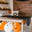 Halloween Table Runner, Black Lace Spider Web Table Runners for Halloween Decor/Party Dinner Table Decoration 18 x 72Inch