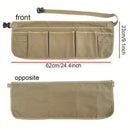 Gardening Tool Waist Pouch with Multiple Pockets-Beige