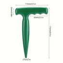 2-Piece Garden Plant Transplanter and Dibber Set for Australian Gardens-Green