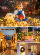 Solar String Lights Outdoor Waterproof, LED Outdoor Light | Solar Fairy Lights with 8 Lighting Modes, IP65 Waterproof Solar Christmas Halloween Lights for Outdoor Outside Tree Patio - Warm White - Size 72ft 200-LED String Light