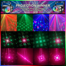 Disco Ball Light RGB Magic Ball Strobe Pattern Light with UV Light, Suitable for Home Parties, Halloween Parties, Bars, Christmas Parties and Weddings