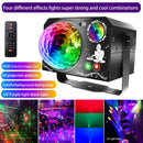 Disco Ball Light RGB Magic Ball Strobe Pattern Light with UV Light, Suitable for Home Parties, Halloween Parties, Bars, Christmas Parties and Weddings