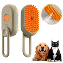 Rechargeable Pet Steam Comb 3 In 1 Pet Grooming Tool Pet Steam Brush Anti