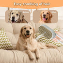 Rechargeable Pet Steam Comb 3 In 1 Pet Grooming Tool Pet Steam Brush Anti