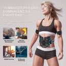 Fitness Belt Abs Stimulator Muscle Training Fitness Workout Equipment Ab Core Toner Belt for Abdominal/Arm/Leg for Home Use