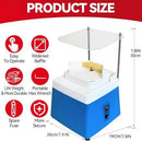 Stained glass grinder,4200r/min Glass grinder,with 5 Sizes Diamond Bits Automatic Water Filling Function, 5/8"+1"+3 Bits Included, For Beginners, Glass Processing Arts & Decoration