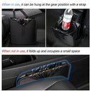 2Pack Foldable Waterproof Car Trash Can, Small | leakproof liner, hanging storage-bag design, fits most cars, SUVs, and trucks, car interior accessories - Black - Size 2Pack