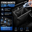 2Pack Car Trash Can Leak-Proof, 4 Pack Black Large Capacity Auto Trash Bin | With Magnetic Opening, Multi-Purpose Open-Top Car Organizer for Backseat, Console, Door, Phone, Drinks, and Small Items - Black - Size 2Pack