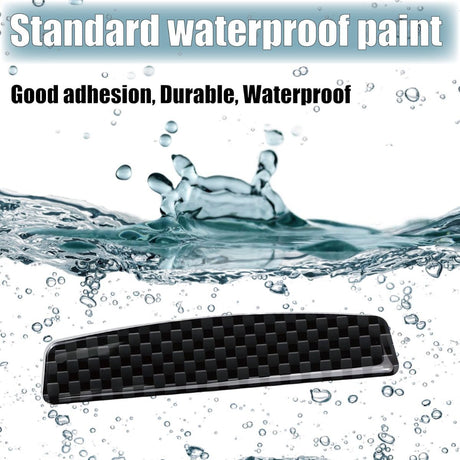 4PCS Universal Car Side Door Edge Guards Protector Real Carbon Fiber Door Edge Guard Protector Trim Molding Crash Scratch Protector Bumper Guard Protector Sticker Anti-Collision Strips - Black - Size 4PCS