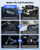 150*85cm Windshield Sun Shade Umbrella, [Vinyl Coating Heat Shield] Protect Car from Sun Rays & Heat Damage Keep Cool and Protect Interior, Spring Structure Edge, Standard Medium