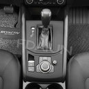 Gearshift Panel Pad for Mazda CX-5 2017-2025 Silicone | Waterproof Central Control Interior Accessories One Button - Black - Size One Button