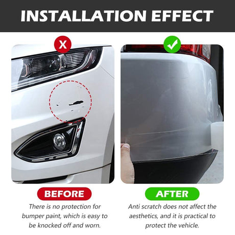 2In x 33Ft Universal Car Door Edge Protector, Clear Sill Guard Film with Anti-Collision Protection for Most Vehicles - Clear - Size 2In x 33Ft