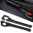 Car Seat Gap Filler Organizer of 2, 2 in 1 Car Gap Filler | Universal Gap Filler with Storage Pockets, No Drop Seat Guard for Phones Keys Cards,Car Accessories for Most Cars Trucks SUVs - Beige - Size 2PCS