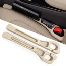 Car Seat Gap Filler Organizer of 2, 2 in 1 Car Gap Filler | Universal Gap Filler with Storage Pockets, No Drop Seat Guard for Phones Keys Cards,Car Accessories for Most Cars Trucks SUVs - Red - Size 2PCS