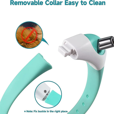 Automatic Laser Cat Collar Toy: Rechargeable Interactive Red Light Toy for Australian Indoor Cats & Kittens