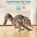 Automatic Laser Cat Collar Toy: Rechargeable Interactive Red Light Toy for Australian Indoor Cats & Kittens