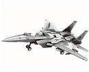 Christmas gift F-15 Eagle Fighter Jet Building Blocks Set, 223 Pieces Military Aircraft Model Kit for Kids & Enthusiasts（F15 fighter）
