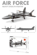 Christmas gift J-20 Stealth Fighter Jet Building Blocks Set, 229 Pieces Military Aircraft Model Kit for Kids Aged 6+ & Enthusiasts（J20 fighter）