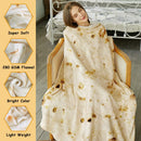 Burritos Tortilla Throw Blanket(Beige), Novelty Funny Round Blanket for Adults & Kids, Soft Flannel Tortilla Wrap Blanket（60",Teenagers）