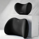 Christmas gift Car Headrest & Lumbar Support Set, Ergonomic Plush Cushion for Driver & Passenger, Comfort & Spine Protection for Long Drives（blue）