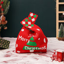 Christmas gift 4-Pack Christmas Knitted Gift Bags - Small & Big Festive Pouches for Apples, Candies, Christmas Eve Gifting & DecorationProduct（L） 