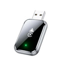 Wireless CarPlay Adapter 2-in-1 for iPhone & Android – Bluetooth 5.0 USB Dongle with OTA Update and Voice Control (Black)