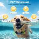 Smart Anti-Bark Collar for Dogs – Rechargeable, IP67 Waterproof, HD Color Screen, 4 Safe Modes (Beep, Vibration, Beep+Vib, Protected), Auto-Sensing, Mistake-Proof Chip, Adjustable Fit, No Shock Default, Ideal for Small to Large Breeds (Black)