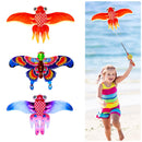 Kids’ Mini Fishing-Rod Kite Set –  3-Pack Fish Designs, Easy-Grip Reel Handle, Adjustable Line, Lightweight & Durable for Outdoor Play, Perfect for Beginners Ages 3–8, Encourages Active Fun and Family Bonding (Multicolor)
