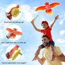 Kids’ Mini Fishing-Rod Kite Set –  3-Pack Fish Designs, Easy-Grip Reel Handle, Adjustable Line, Lightweight & Durable for Outdoor Play, Perfect for Beginners Ages 3–8, Encourages Active Fun and Family Bonding (Multicolor)