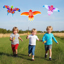 Kids’ Mini Fishing-Rod Kite Set –  3-Pack Fish Designs, Easy-Grip Reel Handle, Adjustable Line, Lightweight & Durable for Outdoor Play, Perfect for Beginners Ages 3–8, Encourages Active Fun and Family Bonding (Multicolor)