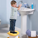 Portable Folding Potty for Toddlers – Compact Travel Toilet with Cat Design, Easy to Carry & Clean, Ideal for Home, Car, Camping, Outdoor Use (Yellow)