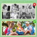 Student Digital Microscope for Kids – Portable 1000x Magnification Handheld Scope with 2 Inch HD Screen, LED Light & Photo Storage, Ideal for Science Class and Outdoor Exploration (White)