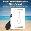 Ear Pressure Relief Tool – Natural Headache & Tinnitus Relief Device, Instant Pain Reduction, Portable Ear Massage for Migraine, Insomnia, Dizziness Use(Black)