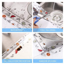 2-Pack Waterproof Self-Adhesive Sealant Tape – Transparent PVC Edge Strip for Kitchen, Bathroom, Sink, Toilet, and Wall Corners – Easy to Cut and Clean (Pattern3)