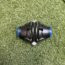 360° Golf Ball Line Marker with 2 Pens – Full Coverage Alignment Tool for Putt, Driver & Irons (Blue)