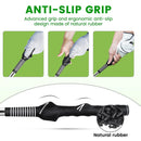 Retractable Golf Swing Trainer with Click Sound – Black Adjustable Tempo Training Aid for Home, Office & Driving Range Practice (Black)