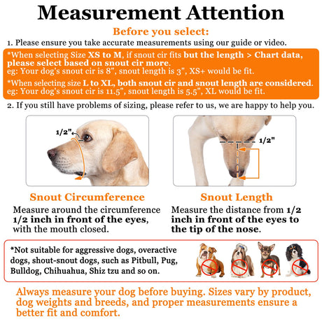Soft Mesh Dog Muzzle for Small Medium Large Dogs – Breathable Adjustable Anti-Bite Chewing Guard with Overhead Strap – Fits Labrador, German Shepherd, Golden Retriever – 5 Sizes (Black,XL)