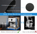 Kitchen Counter Mat for Coffee Maker – Absorbent & Quick-Dry Bar Pad with Non-Slip Backing, Protective Surface for Espresso Machine, Dish Drying Mat (Black,40*60cm)