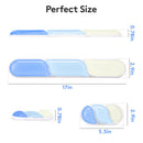 Ergonomic Gel Wrist Rest Set – Keyboard and Mouse Support Pad with Soft Cushioning for Office, Work, Gaming, and Study – Anti-Slip Base, Comfortable Design (Blue)