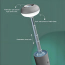 Portable Telescopic Camping Light with 5000mAh Battery – Rechargeable, IPX65 Waterproof, Magnetic & Multi-Mode Outdoor Lamp (Grey)