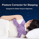 Sleep Posture Corrector for Women and Men – Shoulder Alignment Belt with Soft Cushion, Nighttime Back Support for Better Spine and Upper Body Positioning (M)