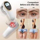 Modern Jingluo Beauty Massager – Electric Meridian Facial & Body Roller with Gentle Suction and Warmth, Multi-Speed Skincare Tool for Relaxing Rituals (White)