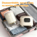 Portable Mini Washing Machine with Spin Dry & UV Sterilization – 3L Capacity, Wash, Rinse, Dehydrate, and Disinfect in One, Ideal for Underwear, Socks, Baby Clothes (White)