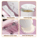 Portable Mini Washing Machine with Spin Dry & UV Sterilization – 3L Capacity, Wash, Rinse, Dehydrate, and Disinfect in One, Ideal for Underwear, Socks, Baby Clothes (Pink)