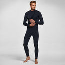 Men's 3mm Full Wetsuit for Surfing Diving & Cold Water Swimming – Front-Zip Neoprene Suit with UV Protection and Flexible Fit(Black,XXL)  | Other Colors Available in Store