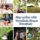 5ft Heavy-Duty Tree Swing Straps Kit – 2000lb Capacity, Includes Carabiners & Felt Protectors for Kids’ Backyard Swings (Black)