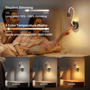 Rechargeable Motion Sensor Night Light – DIY Silicone Hose Lamp for Bedroom & Desk (Green) | Other Colors Available in Store